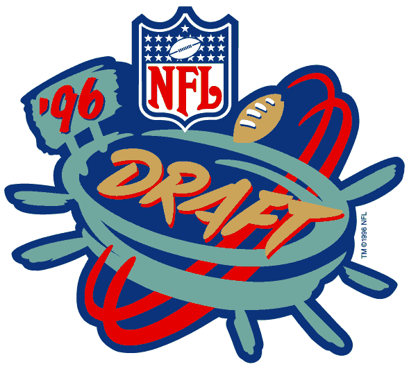 NFL Draft 1996 Logo vinyl decal